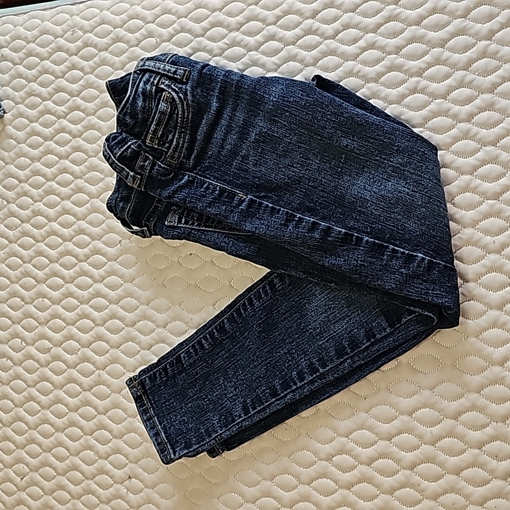 GAP denim girls skinny jeans, dark wash, girls size 5